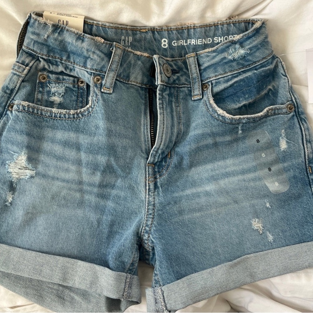 Girls Gap denim shorts NWT